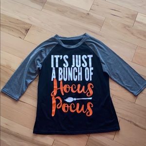 Halloween 3/4 sleeve tee